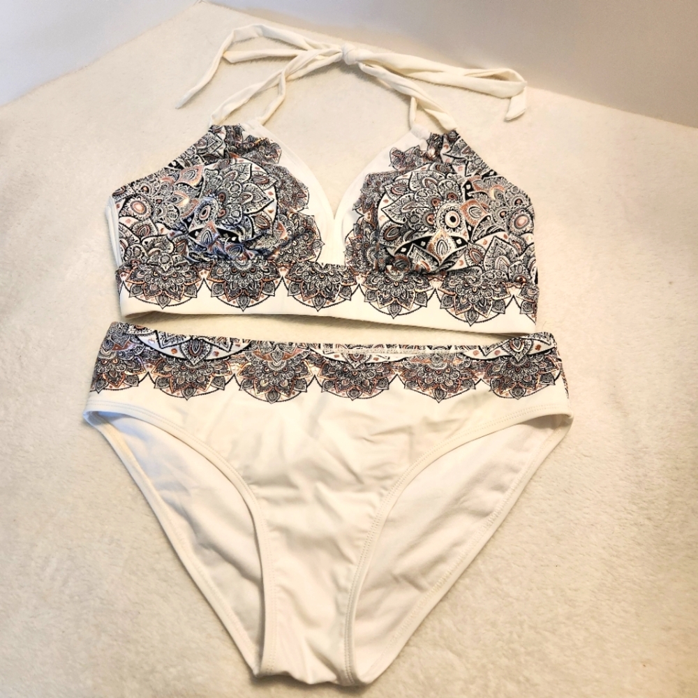 Swimsuits For All Bikini 👙 Top Size 18/ Bottom Size 12